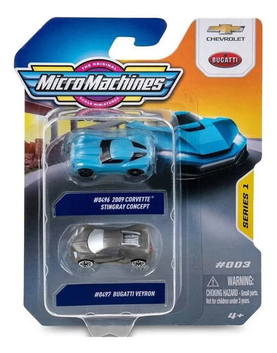 Micromachines: Bugatti Veyron 2-pack 