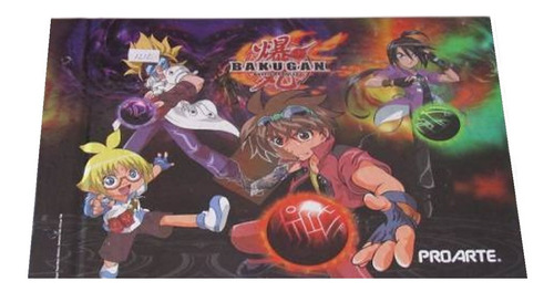 Carpeta De Dibujo Nº 5 Bakugan Original  Villa Crespo