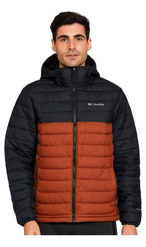 Campera Columbia Hombre Powder Lite Hooded Storm Lite Dp °