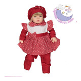 Bb Reborn Boneca Newborn Kawaii Chora E Balbucia + 23 Itens