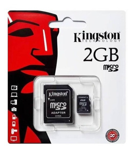 Cartão De Memória Micro Sd 2gb Tf / Dispositivos Antigos