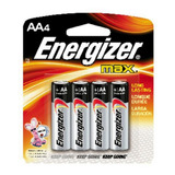 Energizer Max Aaa Pack De 4 Unidades