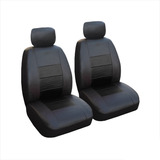 Fundas Cubre Asiento Delanteras Ecocuero Baston P/utilitario