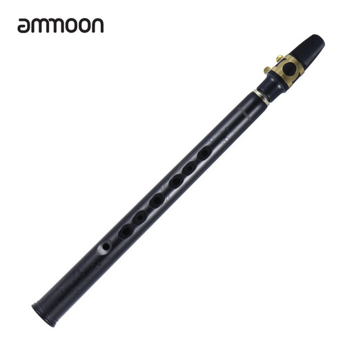 Ammoon Mini Bolsillo Bb Saxof??n Abs Sax Boquillas Con Alto