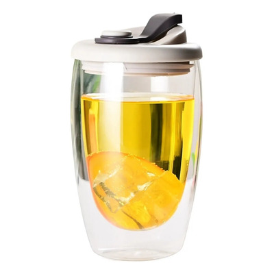 # . Taza De Café Con Leche Con Doble Capa Aislante E