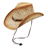 Sombrero De Sol Silver Canyon Sonoma Raffia Straw Cowboy Par