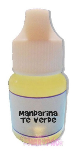 Esencia Mandarina Te Verde Jabon Vela 10 Ml Aroma Difusor