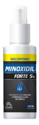 Minoxidil Forte Colmed Loción 5% Caja 100 Ml
