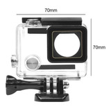 Carcasa Sumergible  40 Mts Para Gopro Hero 4 Silver 3 / 3+