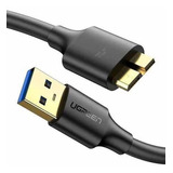 Cabo Micro Usb- B 3.0  P/ Celular Samsung E Hd Externo 10841