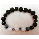 Pulsera Fases Lunares Piedra Natural