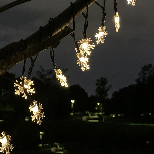 Lámpara Colgante 30led Para Árbol De Jardín Con Sky Star