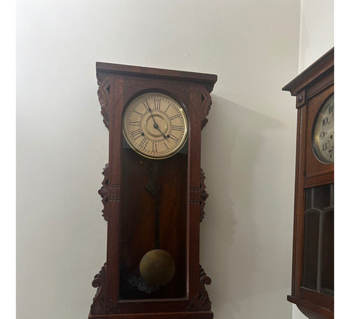 Reloj De Pared Pendulo Antiguo Sin Envios
