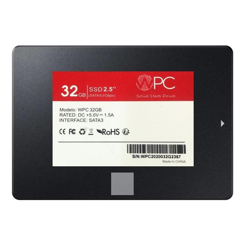 Ssd 32gb Wpc32 Sata Iii