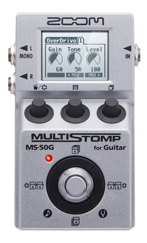 Zoom Ms-50g Pedal Multistomp 3.0 