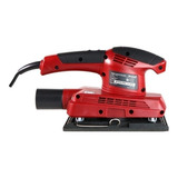 Lijadora  Profesional  Orbital Einhell Tc-os 1520 Con Sistema Velcro  Roja Y Negra 60hz 150w 127v