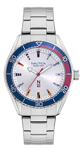 Reloj Nautica Napfws005 44mm Original Inotech