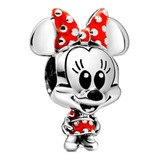 Charm Pandora Minnie Mouse Vestido Lunares Y Moño Original