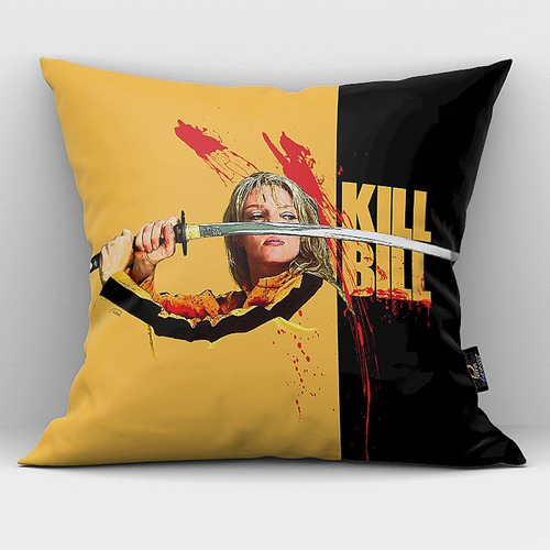 Almofada Decorativa Kill Bill Filme Cult Estampa Exclusiva