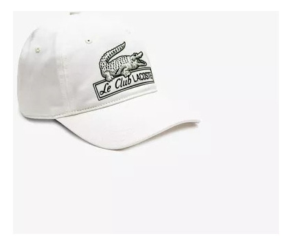 Boné Lacoste Lacom Estampa Vintage De Crocodilo