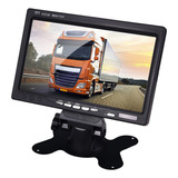 Monitor De Coche Universal Con Pantalla Lcd Hd De 7 Pulgadas