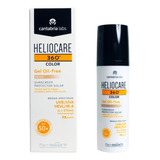 Bloqueador Heliocare 360 Gel Oil-free Color Beige Spf 50 