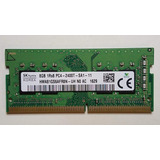 Memoria Ram Hynix, Para Laptops, 8 Gb, 2400 Mhz, Ddr4 Sodimm