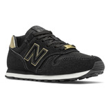 Zapatillas New Balance 373 V2 Negro Oro - Onda Sports