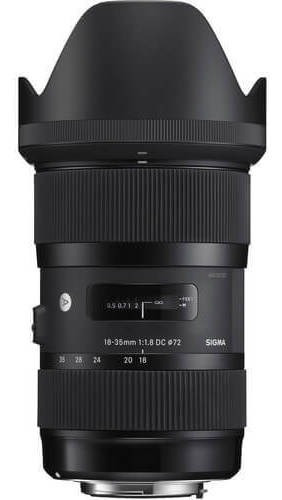 Lente Sigma 18-35mm F/1.8 Dc Hsm Art Para Nikon F