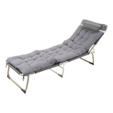 Cama Portatil Plegable De Reforzado Con Colchon Desmontable