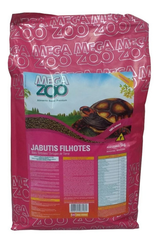 Ração Extrusada Megazoo Jabuti Filhote 5kg