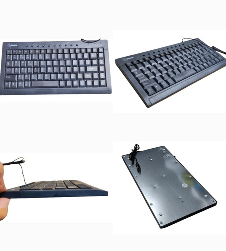 Teclado Com Fio Usb Pequeno Notebook Compacto Slim Qualidade