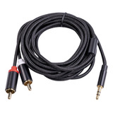 Cable Aux 3.5mm Jack Macho 1/1.8/3m Control De Volumen 3m