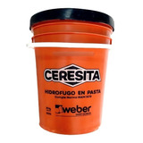 Ceresita Hidrofugo Aditivo En Pasta Balde 20 Kg Weber 