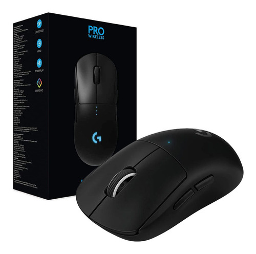 Mouse Gamer Sem Fio Logitech G Pro X Superlight Usb Preto