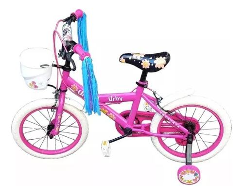 Bicicleta Rod 16 Urby Dencar Infantil Nena Nene Micieloazul