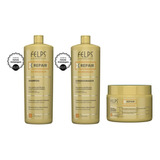 Kit X Repair Felps Shampoo + Condicionador 1l + Masc 300