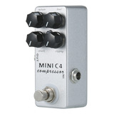 Pedal De Efectos Moskyaudio Mini Compressor Bypass Pedal Tru