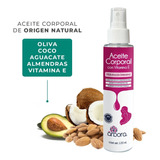  Aceite Corporal Anti-estrías Hidratante Vitamina E + Coco Tipo De Envase Spray