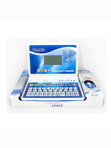 Mini Computador Educativo Para Niños 40 Actividades Blanco 