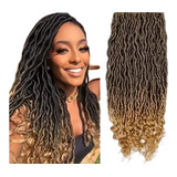 Cabelo Faux Locs P/ Crochet Braid Goddess 300g Torcido