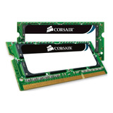 Memoria Para Notebook Sodimm Ddr3 2x4 Gb 1066mhz Corsair