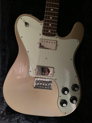 Fender Chris Shiflett Telecaster Deluxe Shoreline Gold Nova