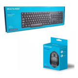 Teclado Mouse Barato Basico Com Fio Usb Qualidade