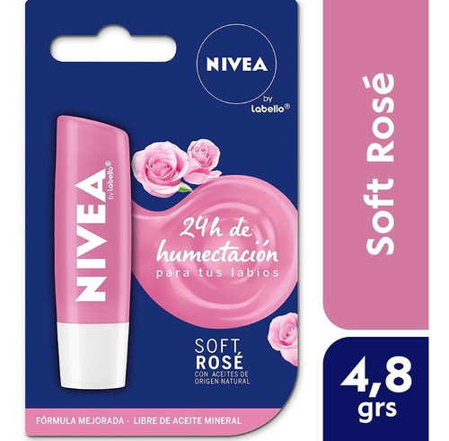 Nivea Labello Soft Rose Para Labios Magistral Lacroze