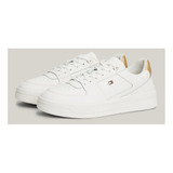 Tenis Tommy Hilfiger Essential Basket Gold De Mujer Mod.6ybl