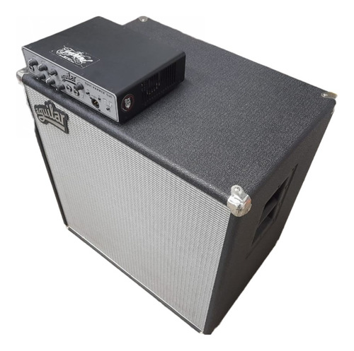 Caja Bajo 4x10 Aguilar Usa + Cabezal Aguilar Tone Hammer 500