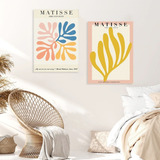Cuadros Matisse Arte Minimalista Moderno Aesthetic En Canvas