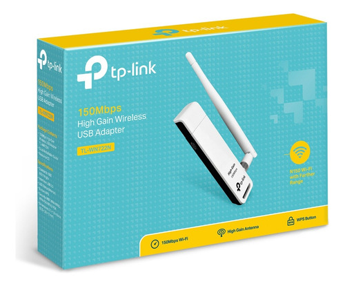 Adaptador Tp-link Tl-wn722n V3 Wifi 150mbps 