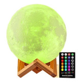 Lámpara De Luna Grande 9.6 Pulgadas, Impresión 3d Yougifts